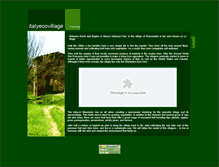 Tablet Screenshot of italyecovillage.com